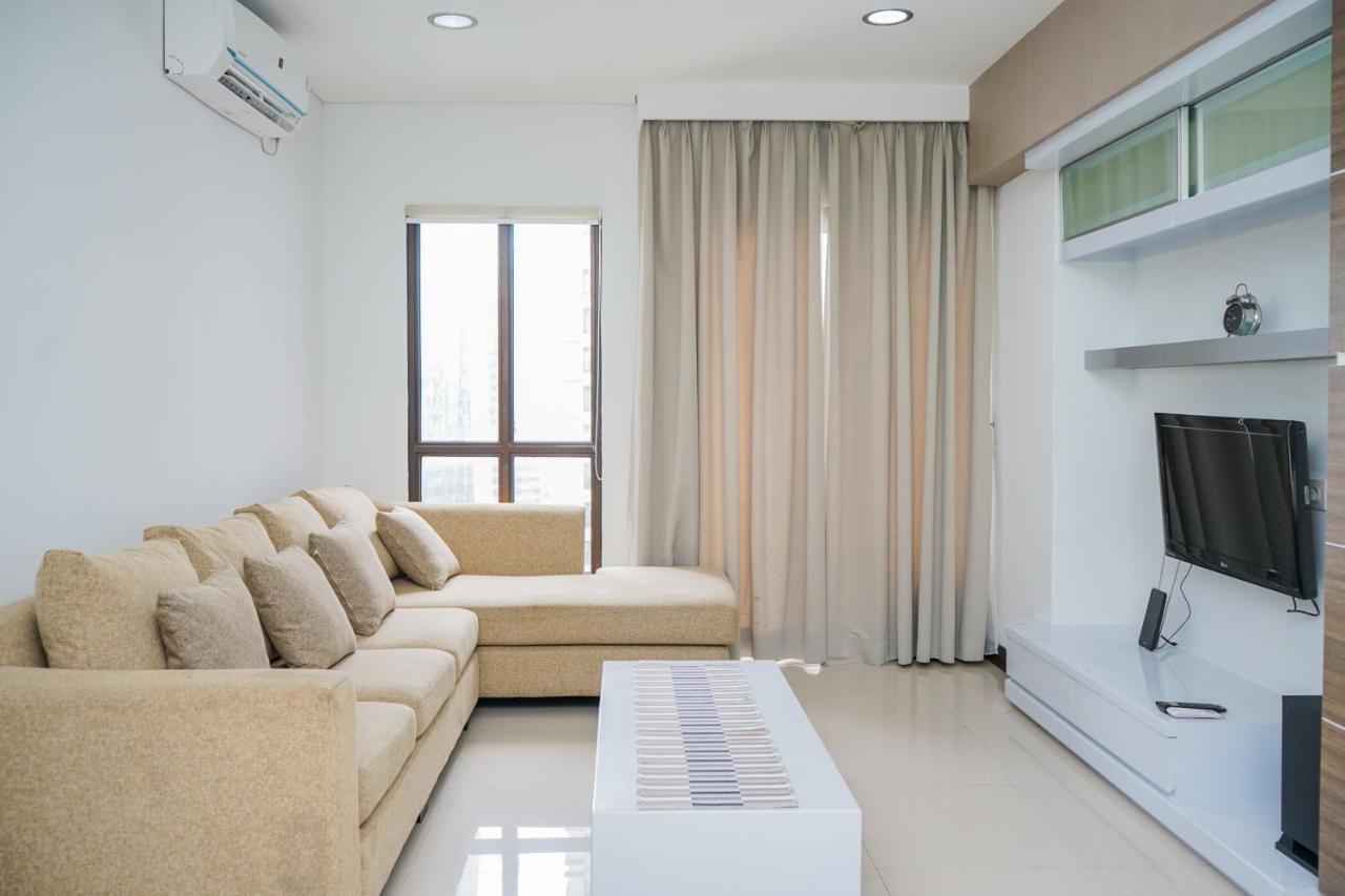 Homey And Modern Tamansari Semanggi 2Br Apartment By Travelio ジャカルタ エクステリア 写真